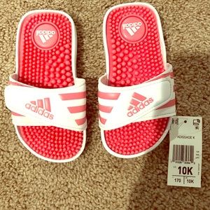 Adidas Girls Flip Flops NWT